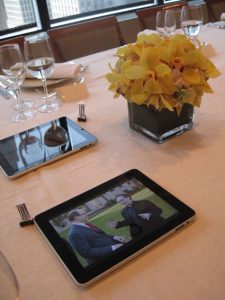 HSH Prince Albert and Professor Tod Machover meet – via iPad